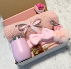 Pink Luxury Comfort gift Box - Warm & Cozy, Thoughtful Gift For Her