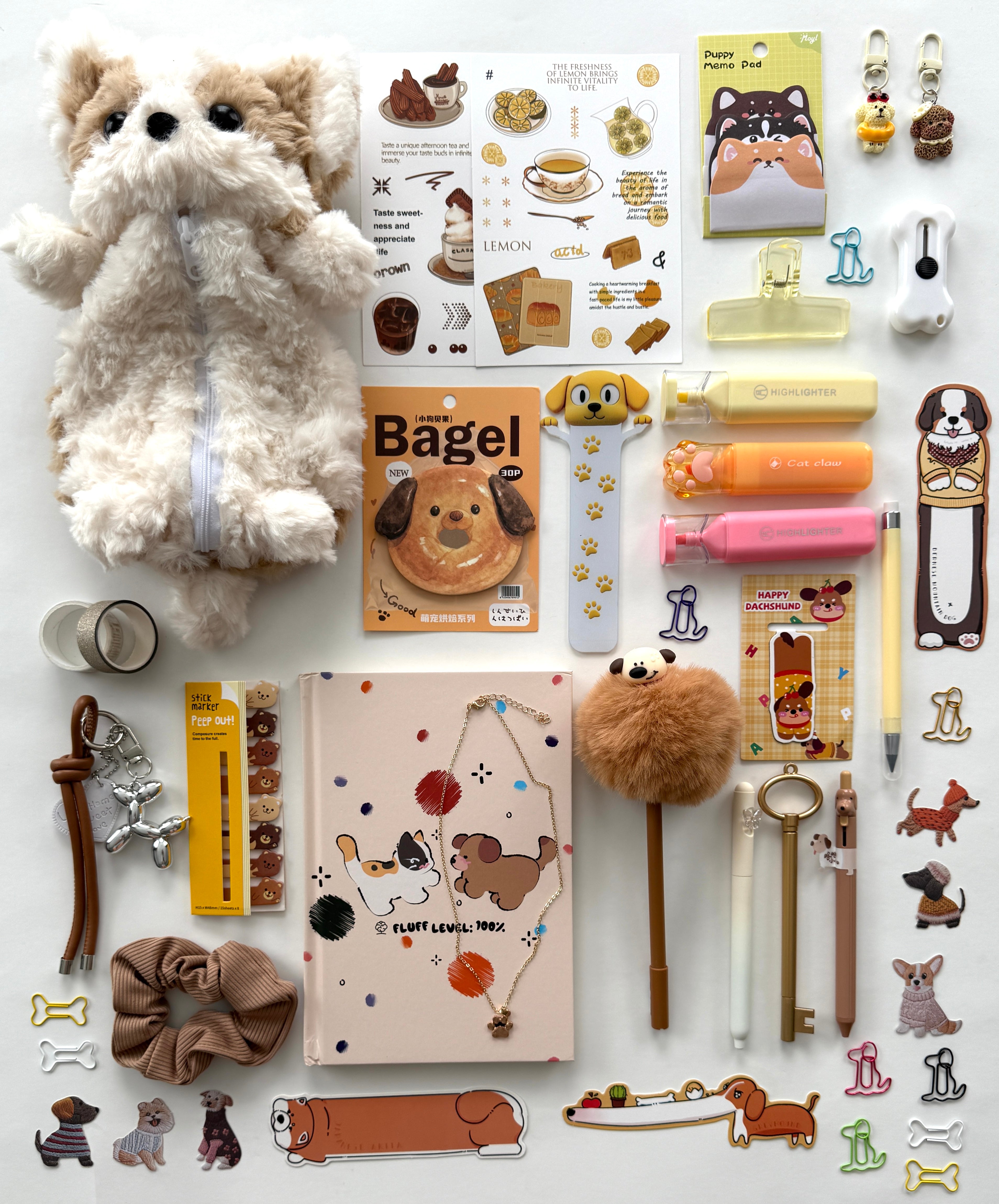 Dog Bookish Bundle | Cute Dog-Themed Stationery Gift Box for Book Lovers