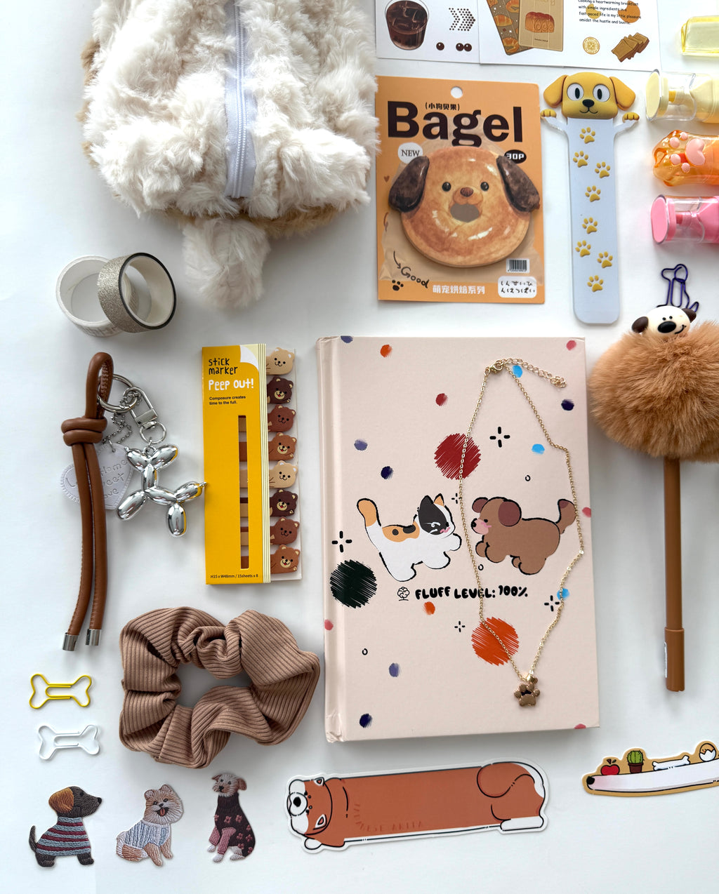 Dog Bookish Bundle | Cute Dog-Themed Stationery Gift Box for Book Lovers