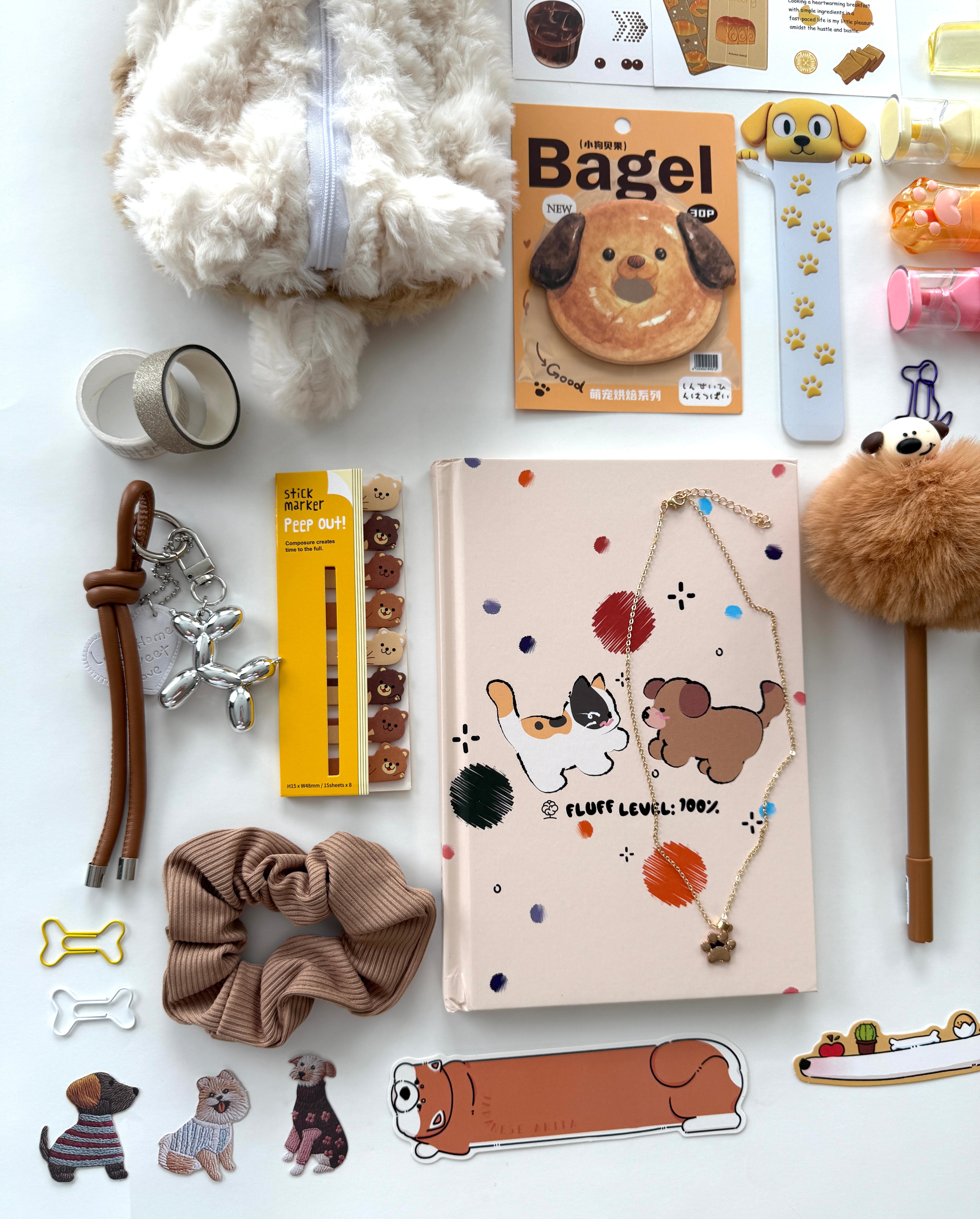 Dog Bookish Bundle | Cute Dog-Themed Stationery Gift Box for Book Lovers