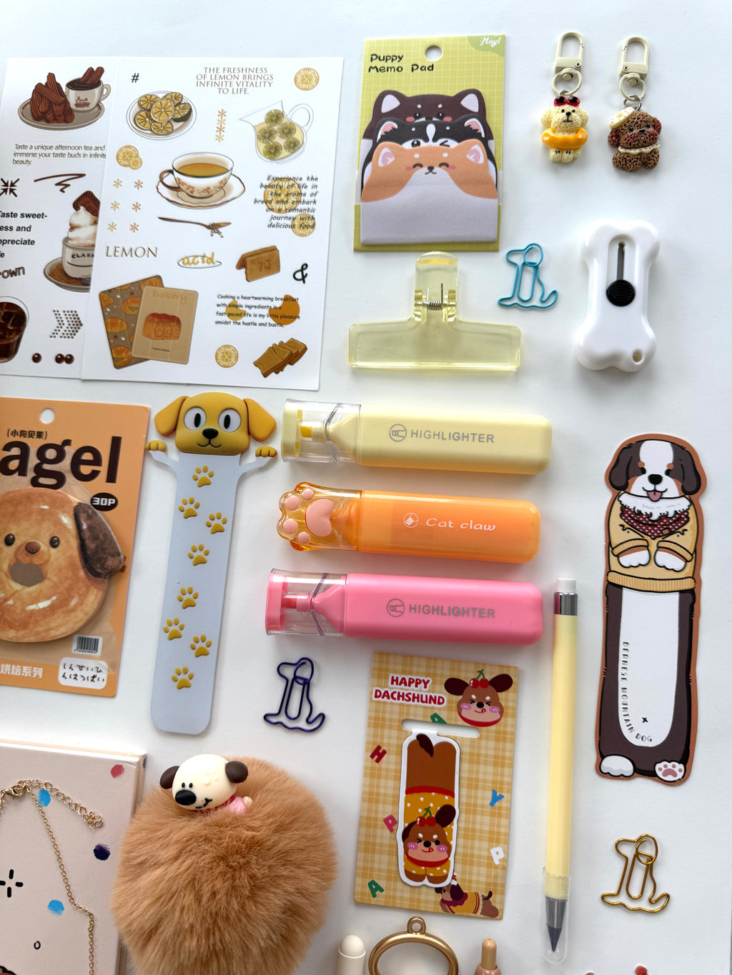 Dog Bookish Bundle | Cute Dog-Themed Stationery Gift Box for Book Lovers