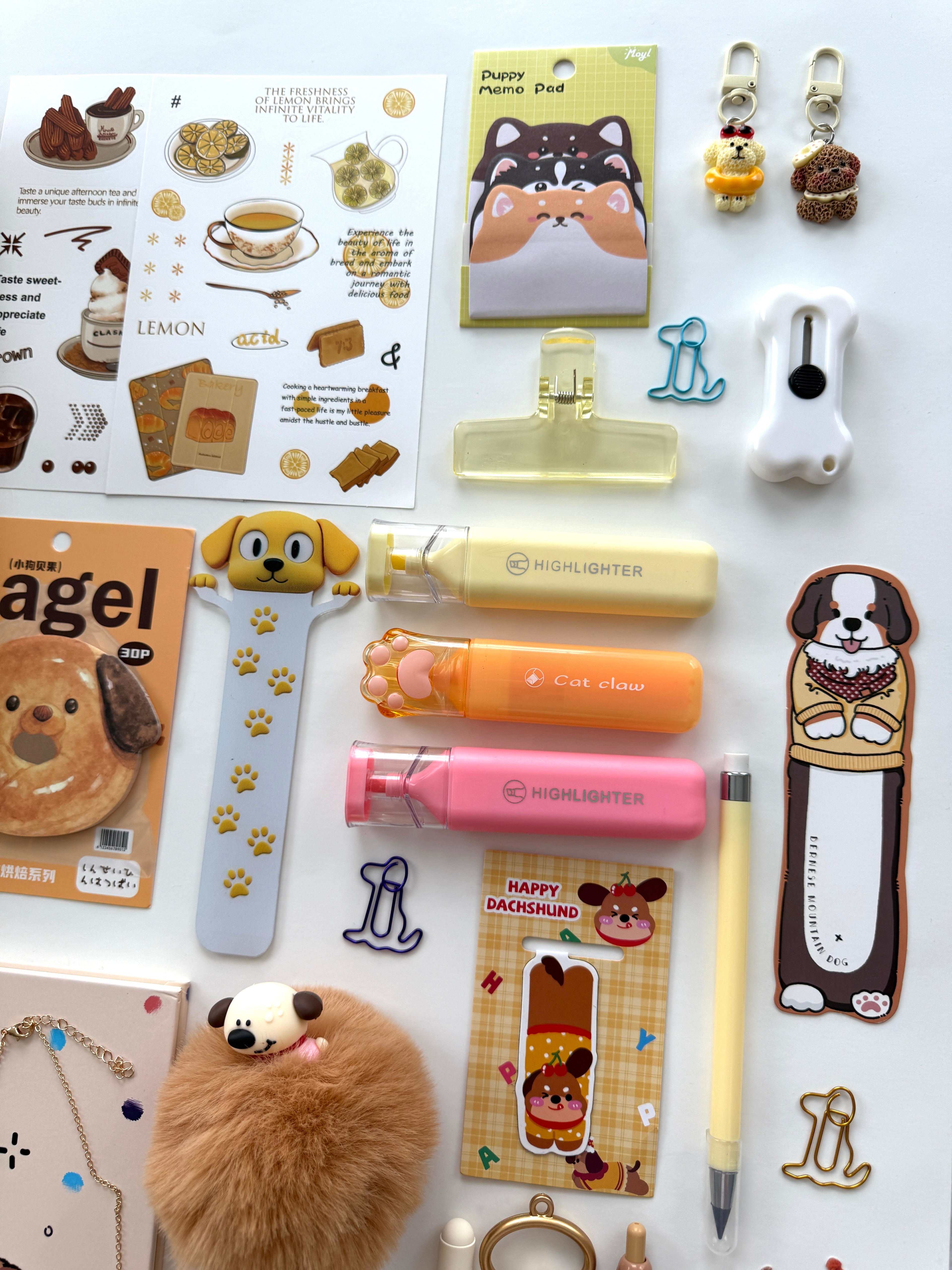Dog Bookish Bundle | Cute Dog-Themed Stationery Gift Box for Book Lovers