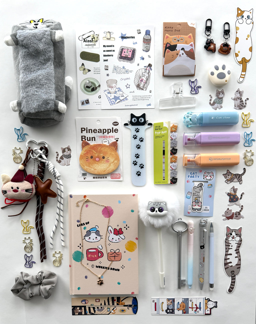 Cat Bookish Bundle🐱Cat Lover Aesthetic Gift Box.