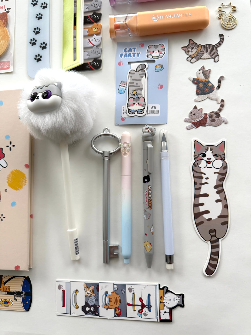 Cat Bookish Bundle🐱Cat Lover Aesthetic Gift Box.